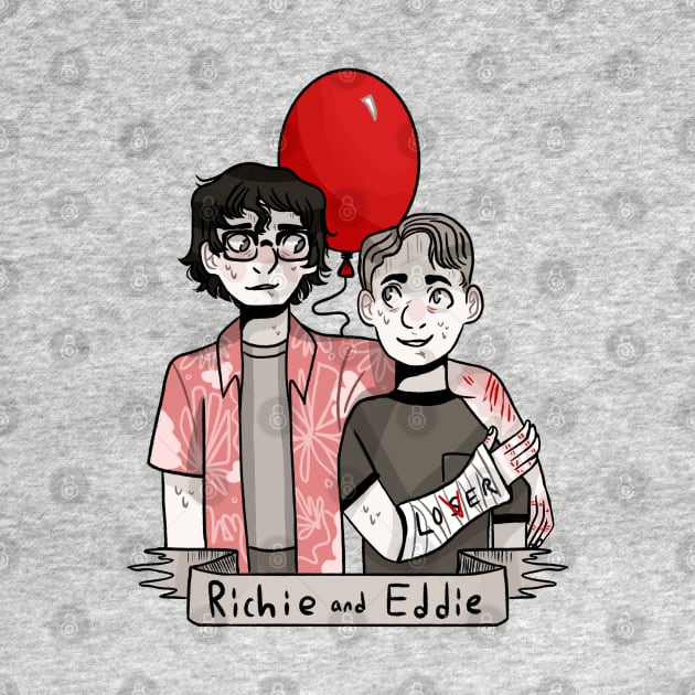 Richie and Eddie from It by misnamedplants